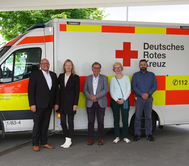 Zu Gast beim DRK Kreisverband Böblingen