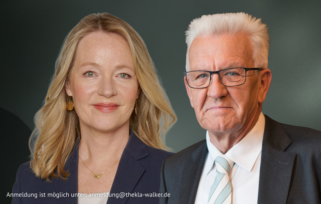 Buchvorstellung mit Winfried Kretschmann