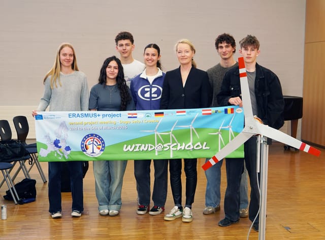 Besuch bei der Gottlieb-Daimler-Schule 2 in Sindelfingen