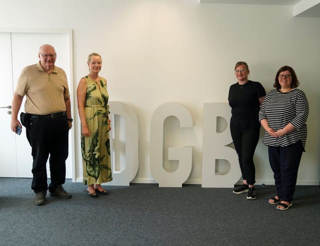 Austausch mit dem DGB Kreisverband Böblingen und Region Stuttgart